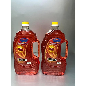 Mua Combo 2 chai Dầu thắp đèn lưu li chai màu Đỏ không mùi không khói độc hại  chai 2 lít TM121173