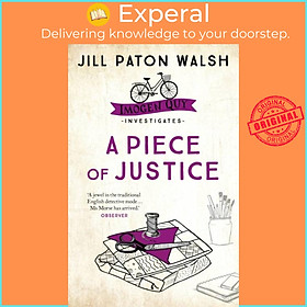 Sách - A Piece of Justice - A Cosy Cambridge Mystery by Jill Paton Walsh (UK edition, paperback)