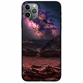 Ốp lưng dành cho Iphone 11 Pro mẫu Trời Đất Galaxy