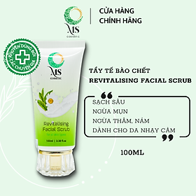 Gel Tẩy Tế Bào Chết MS Revitalising Facial Scrub (100ml) Ngừa Mụn Làm Sáng Da, Dành Cho Da Nhạy Cảm - MỸ PHẨM MS COSMETIC