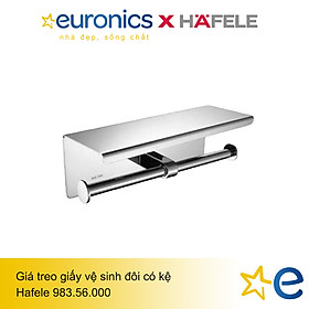 Mua GIÁ TREO GIẤY VỆ SINH ĐÔI CÓ KỆ HÄFELE/983.56.000 - HÀNG CHÍNH HÃNG
