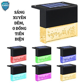 Đèn led năng lượng mặt trời trang trí sân vườn, gác tường rào, cổng ngoài trời, rọi tranh, chống nước, tự động phát sáng, tự động bật tắt