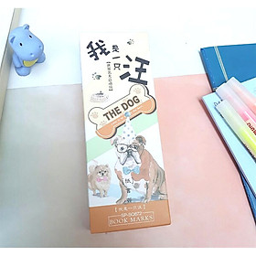 Bộ 30 Bookmark Đánh Dấu Sách The Dog