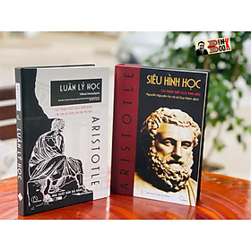 (Combo 2 cuốn - Bìa cứng) SIÊU HÌNH HỌC - LUÂN LÝ HỌC – Aristotle - Book Hunter - NXB Đà Nẵng