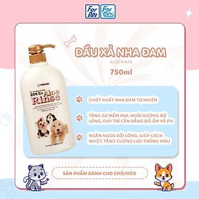 Dầu Xả Cho Thú Cưng Chiết Xuất Nha Đam Forcans 750ml