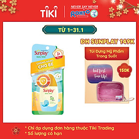 Sữa Chống Nắng Cho Bé Và Da Nhạy Cảm Sunplay Baby Mild SPF 35, PA++ (30g)
