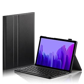 Bao da kèm bàn phím Bluetooth dành cho Samsung Galaxy Tab A7 2020 T500/T505 Smart Keyboard - Màu đen