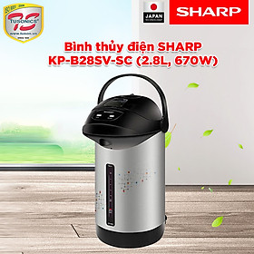 Bình thủy điện sharp kp-b28sv-sc - hàng chính hãng
