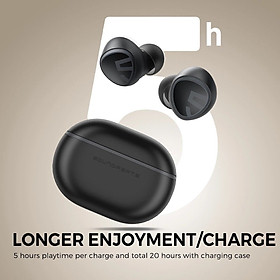 Mua Tai Nghe Bluetooth 5.2 Soundpeats Mini nhỏ gọn ️ Công nghệ chống ồn VocPlus ️ 20 giờ nghe nhạc ️ Twin/Mono Mode - Hàng nhập khẩu