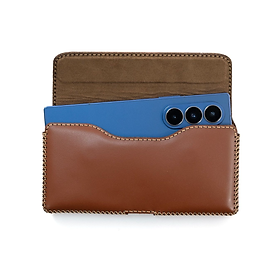 Bao da đeo lưng cho Samsung Galaxy Z Fold7 chất liệu da bò, hiệu Khắc Tên - Hàng chính hãng