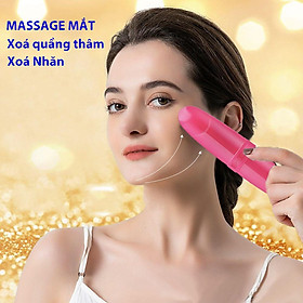 Hình ảnh Máy massage mắt mini nhỏ gọn giảm thâm ngừa bọng mắt bút mini bỏ túi giá rẻ (tùy chọn mẫu yêu thích) (Hàng Chính Hãng)