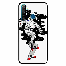 Ốp lưng in cho Realme 5 Phi Hành Gia Lướt Ván