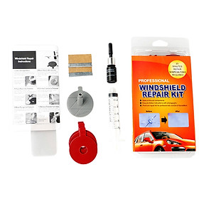 Car Window Cracked Glass Repair Set Practical Windscreen  Tool