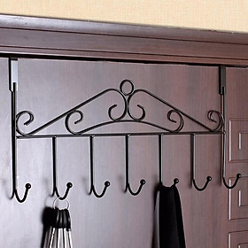 Mua Móc Treo sau cửa chịu lực cao cấp/MÓC TREO QUẦN ÁO SAU CỬA LOẠI 7 MÓC SẮT MÓC TRÒN