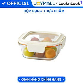 Hộp đựng thực phẩm thủy tinh LocknLock The Cube Square, Hàng chính hãng, nhiều dung tích - JoyMall