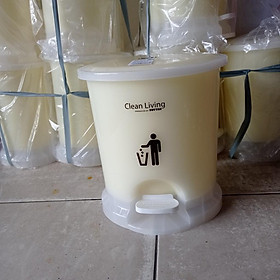 Mua thùng rác đạp oval duy tân