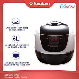 Nồi áp suất Nagakawa NAG0206 6L