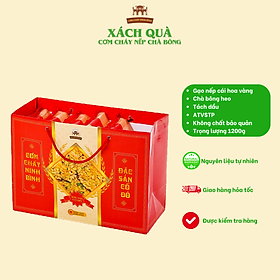 Xách Quà Cơm Cháy Ninh Bình 1.200g (6 gói 200g)