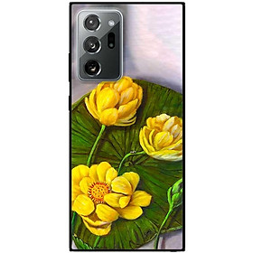 Ốp lưng cho Samsung Note 10 - Note 10 Plus - Note 20 - Note 20 Ultra - Sen Vàng Xanh - Hàng Chính Hãng