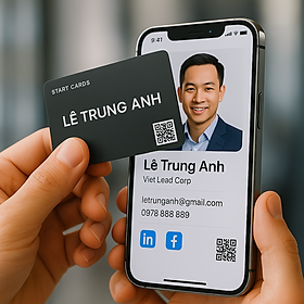 Mua Thẻ Danh Thiếp Thông Minh Một Chạm - Miễn Phí Trọn Đời Tài Khoản Danh Thiếp Điện Tử