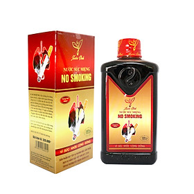 Nước Súc Miệng Cai Thuốc Lá Xuân Vinh 400ml - Làm mất cảm giác thèm thuốc