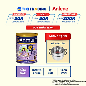 Sữa Bột Dành Cho Mẹ Bầu Anmum Materna Hương Chocolate 800g