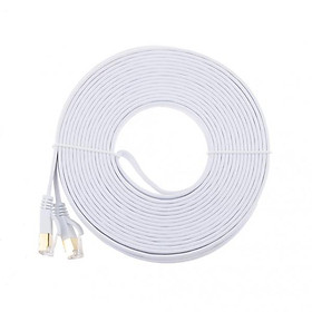 Plated Patch Network 2x Cat7 Ethernet LAN RJ45 Internet Cable Gold
