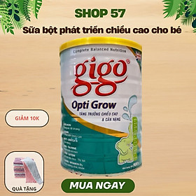 Sữa Bột Gigo Opti Grow 900g – Giúp Tăng Trưởng Chiều Cao Cho Trẻ Từ 1-17 Tuổi – Hàng Chính Hãng