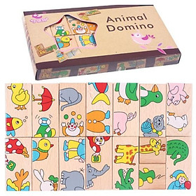 BỘ DOMINO ANIMAL - NỐI ĐUÔI CON VẬT 1184DDV