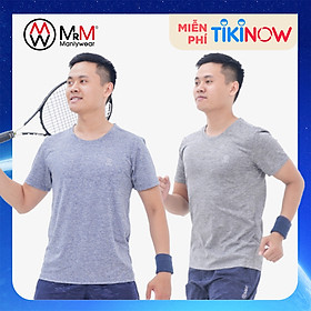 Hình ảnh Combo 2 Áo thun thể thao nam MRM Active Pro thấm hút mồ hôi tốt co dãn thoải mái vận động