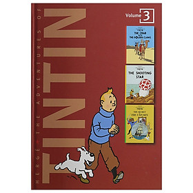 Adventures of Tintin 3 Complete Adventures in 1 Volume: WITH The Shooting Star AND The Secret of the Unicorn: The Crab with the Golden Claws
