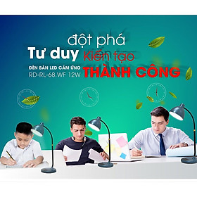 Đèn bàn học chống cận cảm ứng thông minh WIFI chính hãng Rạng Đông model RD