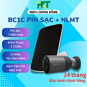 Mua Camera wifi Ezviz không dây ngoài trời Dùng Pin Sạc BC1C + tấm pin mặt trời - Hàng chính hãng