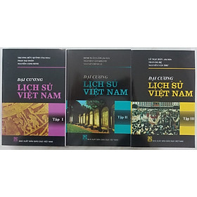 Ảnh bìa Đại Cương Lịch Sử Việt Nam 3 tập (combo)