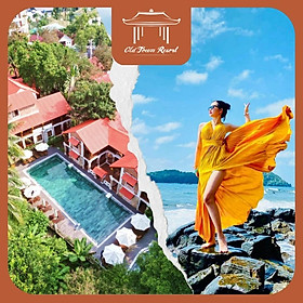 Combo Phú Quốc 4N3Đ Resort 3 Sao + Tour Cano 3 Đảo + Quay Flycam, Chụp Hình Sup + Đón Tiễn Sân Bay Dành Cho 01 Người Tại Old Town Resort Trung Tâm Đảo