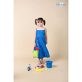 [LALALUNE GIÁ SỐC] ĐẦM MAXI THUN COTTON SOLEIL BÉ GÁI