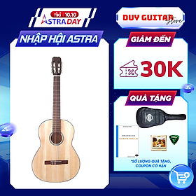 Mua Đàn guitar classic DVE70C gỗ laminate âm thanh tốt trong tầm giá dành cho bạn mới tập Duy Guitar tặng 4 phụ kiện