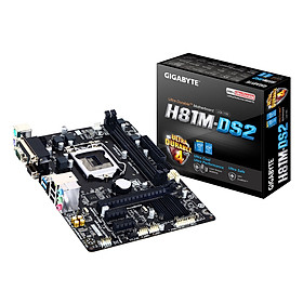 Bo Mạch Chủ Mainboard GIGABYTE H81M-DS2(V3.0) (SK1150) - Hàng Chính Hãng