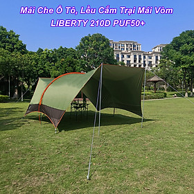 Mái Che Ô Tô, Lều Cắm Trại Mái Vòm Vinyl Harpy Cao Cấp - Home and Garden