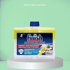  Dung dịch vệ sinh máy rửa bát Finish 250ml (thị trường EU) ngày sx 25/2/2020