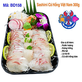 Mã 158_Sashimi Cá Hồng Việt Nam 300g