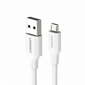 Cáp sạc truyền dữ liệu USB 2.0 sang MICRO USB hỗ trợ sạc nhanh Ugreen 289UK60139US 0.25M màu Trắng hàng chính hãng