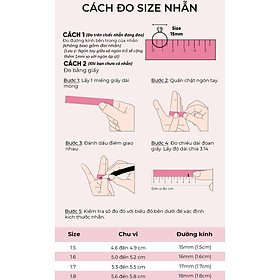Nhẫn bạc nữ thời trang chất liệu bằng bạc ta MS05