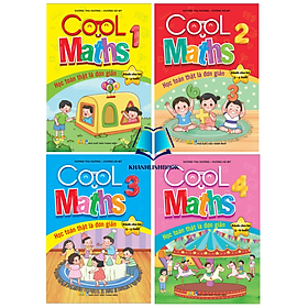 Combo Cool Maths - Học Toán Thật Đơn Giản - Dành cho bé 1 - 6 tuổi