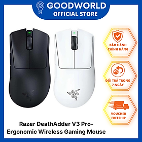 Chuột không dây Razer DeathAdder V3 Pro-Ergonomic Wireless Gaming Mouse_Mới, hàng chính hãng