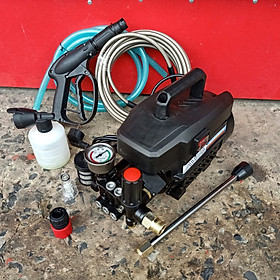 Máy rửa xe công suất cực mạnh awa điều chỉnh áp - động cơ 100% lõi dây đồng bền bỉ