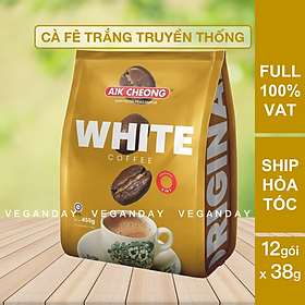 Cà Phê Trắng Truyền Thống 3 Trong 1 Aik Cheong (15 Gói x 40g)