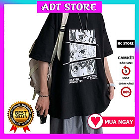 Áo thun nam nữ unisex tay lỡ Anime Kimetsu No Yaiba Demon Salyer độc đẹp giá rẻ form rộng cực chất