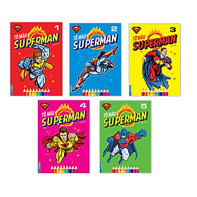 Combo tô màu SUPERMAN (5 cuốn)