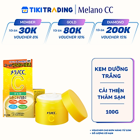 Kem dưỡng trắng dạng gel giúp cải thiện thâm sạm Melano CC Whitening Gel 100g